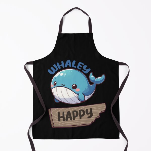 Item preview, Whaley Happy, Ocean Inspired Joyful Whale Funny designed and sold by Mini Pandas.