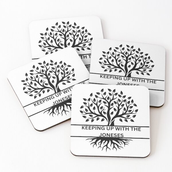 Item preview, KEEPING UP WITH THE JONESES designed and sold by Genealogyteam.