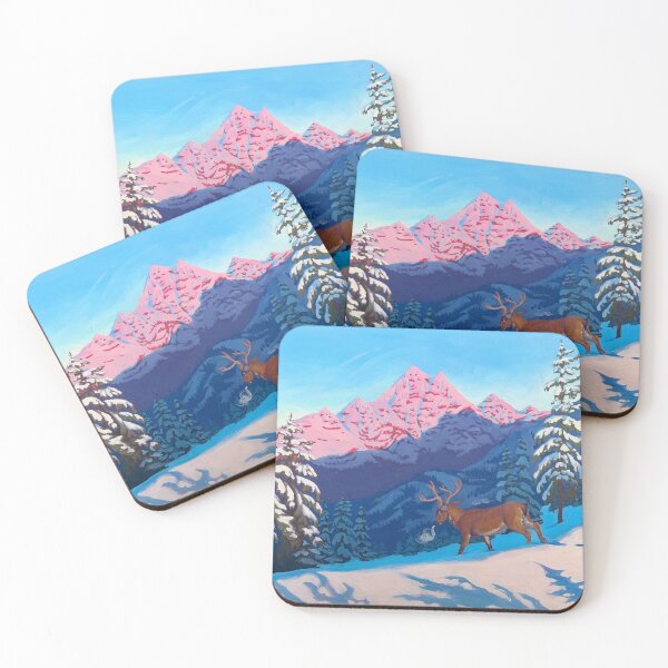 Item preview, Over the Ridge Into the Mountains Shadow designed and sold by Diamond-Lil.