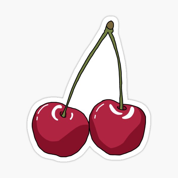 Item preview, Pair of Cherries designed and sold by TrixiesWorlds.