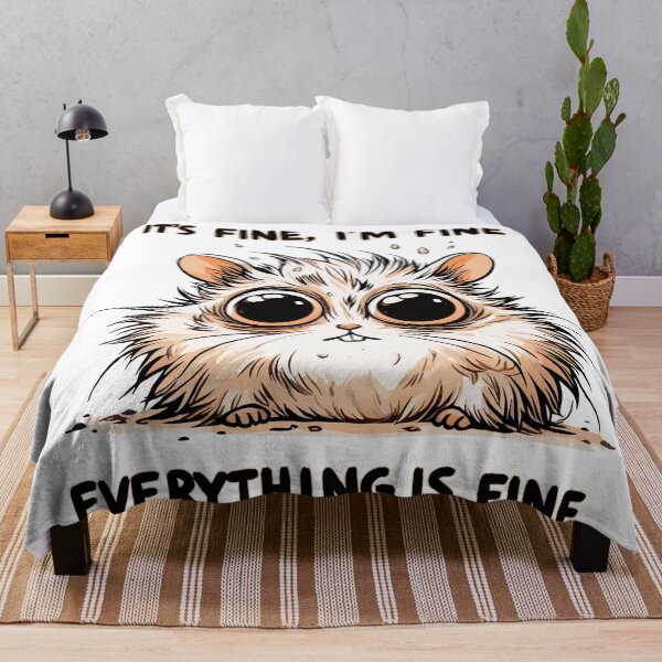 Item preview, Sad Hamster Its Fine Im Fine Everything Is Fine designed and sold by Designowner.