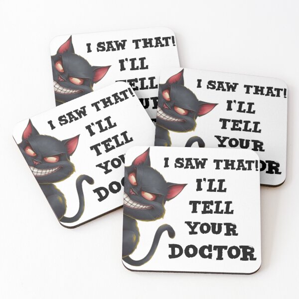 Item preview, I saw that I'll tell your doctor - funny cat meme designed and sold by Micjr.