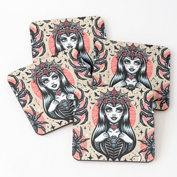Item preview, Queen of the Night, Vampire and Spider  :from EgyApe Artists designed and sold by egyape ⭐⭐⭐⭐⭐.