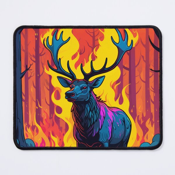 Item preview,  Burning Elk designed and sold by WildlifeInc.