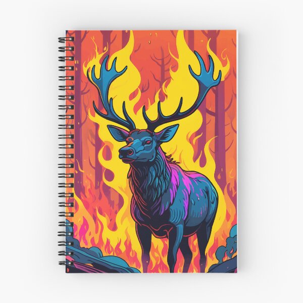 Item preview,  Burning Elk designed and sold by WildlifeInc.