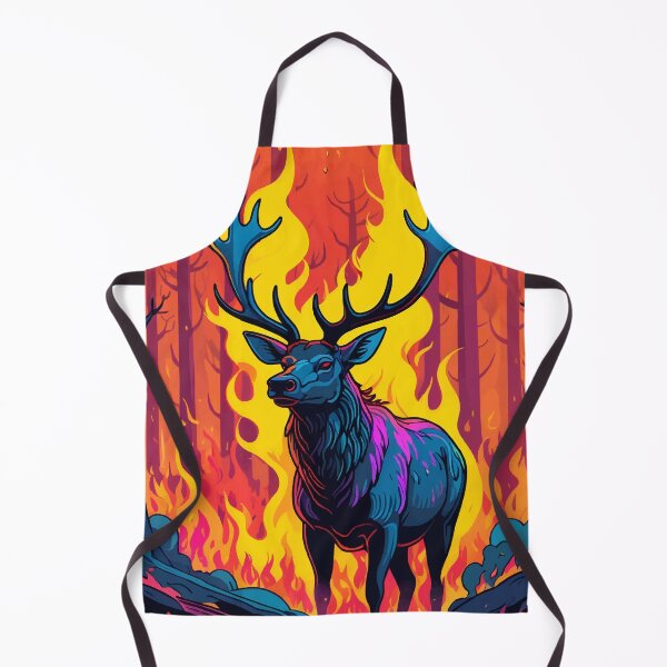 Item preview, Burning Elk designed and sold by WildlifeInc.