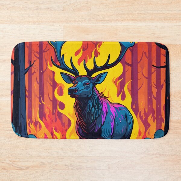 Item preview,  Burning Elk designed and sold by WildlifeInc.