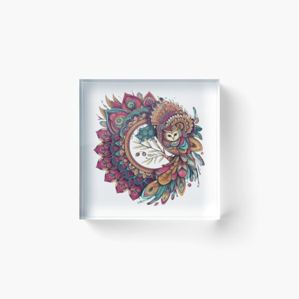 Item preview, Phoenix Mandala  designed and sold by Cuteanimecorner.