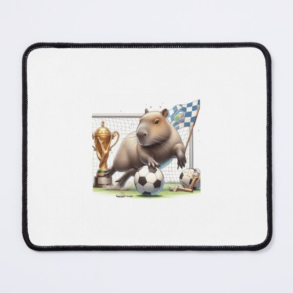 Item preview, Capybara Plays Soccer2 designed and sold by Capybara Art Lover.