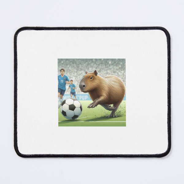 Item preview, Capybara Plays Soccer3 designed and sold by Capybara Art Lover.