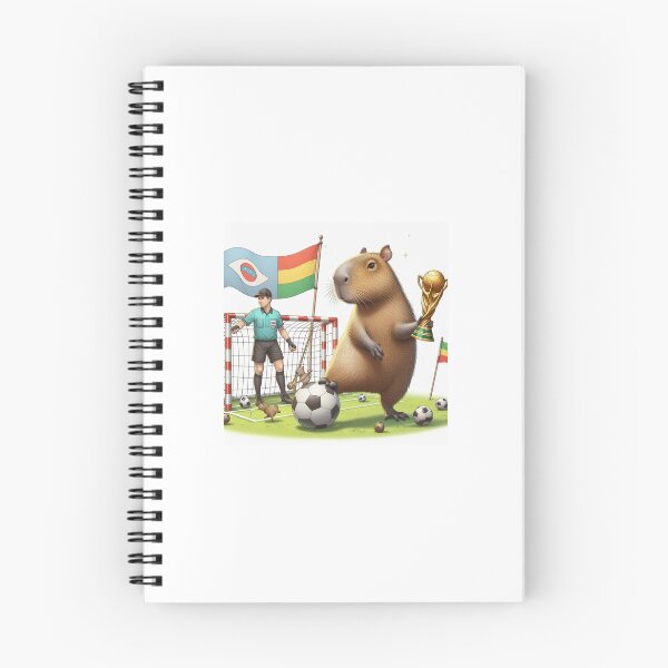 Item preview, Capybara Plays Soccer4 designed and sold by Capybara Art Lover.
