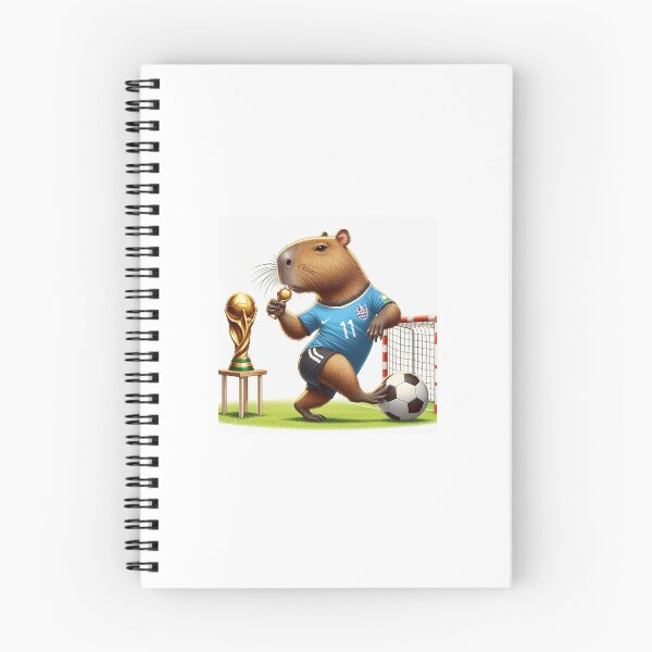 Item preview, Capybara Plays Soccer5 designed and sold by Capybara Art Lover.