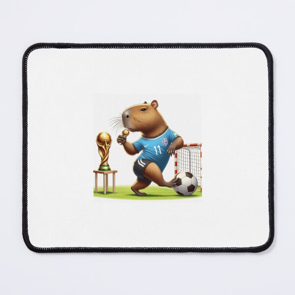 Item preview, Capybara Plays Soccer5 designed and sold by Capybara Art Lover.