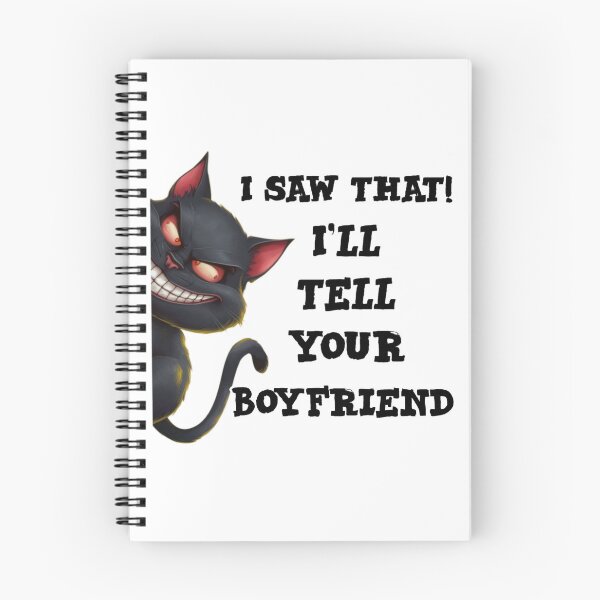 Item preview, I saw that I'll tell your boyfriend- funny cat meme designed and sold by Micjr.