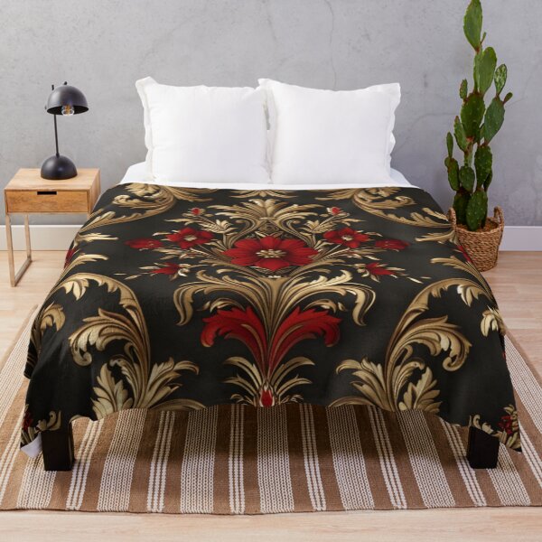 Item preview, Red and Gold Opulent Pattern Design" designed and sold by Ace Apparel  Attire.
