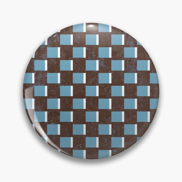 Item preview, Blue and Brown Chess 3D Grunge Pattern designed and sold by Diana377.