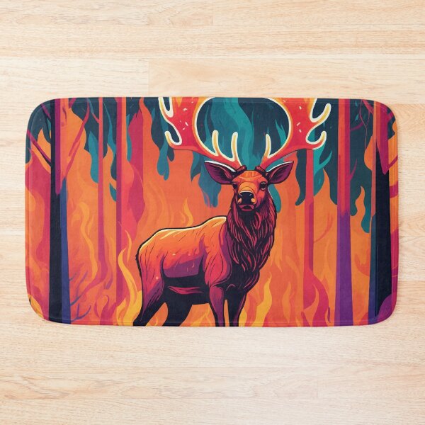 Item preview, Burning Elk designed and sold by WildlifeInc.