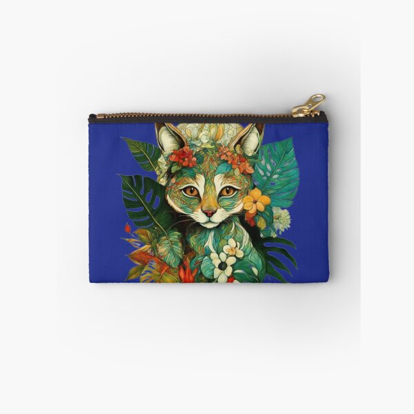 Item preview, A magnificent fennec among tropical leaves and flowers of fantastic beauty.  designed and sold by Natalia-Vlad.