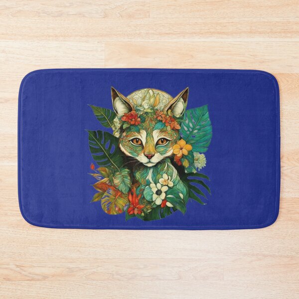 Item preview, A magnificent fennec among tropical leaves and flowers of fantastic beauty.  designed and sold by Natalia-Vlad.