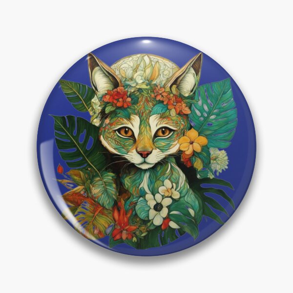 Item preview, A magnificent fennec among tropical leaves and flowers of fantastic beauty.  designed and sold by Natalia-Vlad.