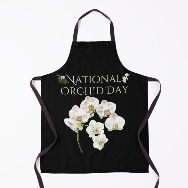 Item preview, National Orchid Day Celebration White Flowers Design designed and sold by EarthArtDesigns.