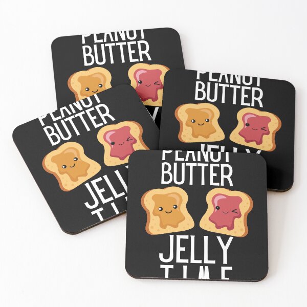 Item preview, Peanut Butter Jelly Time - Delicious Spread Food Lover  designed and sold by TeeFleet Noble.