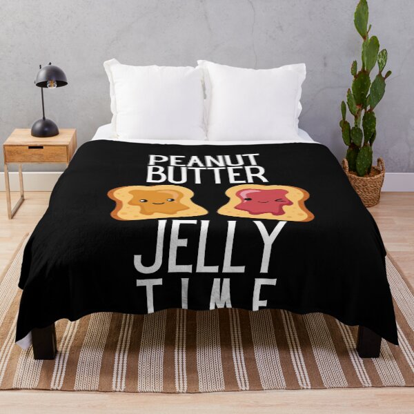 Item preview, Peanut Butter Jelly Time - Delicious Spread Food Lover designed and sold by TeeFleet Noble.