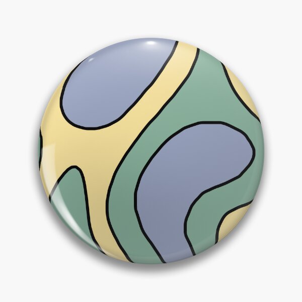 Artikelvorschau, Gelbes, grünes, blaues Doodle-Design entworfen und verkauft von TrixiesWorlds.