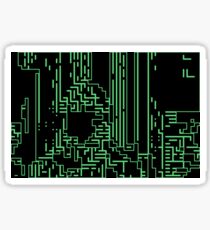 Green circuits Sticker