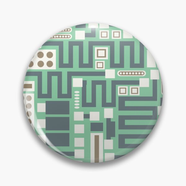 Item preview, Computer Motherboard, mint green designed and sold by Palifino.