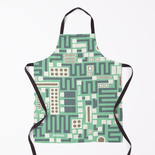 Item preview, Computer Motherboard, mint green designed and sold by Palifino.