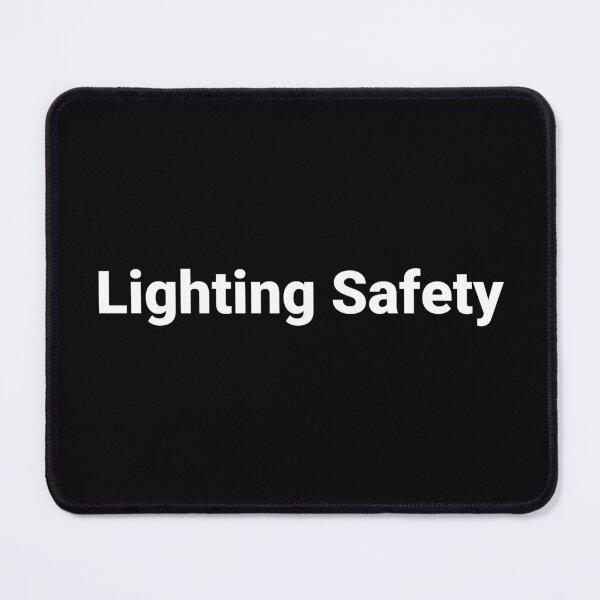 Item preview, Lighting Safety designed and sold by Text-based T-Shirts and Gifts.