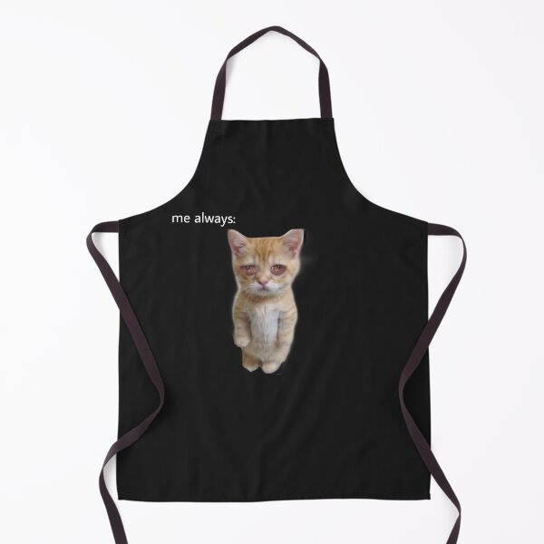 Item preview, Sad Funny Cat Meme designed and sold by eva-aestheticcc.
