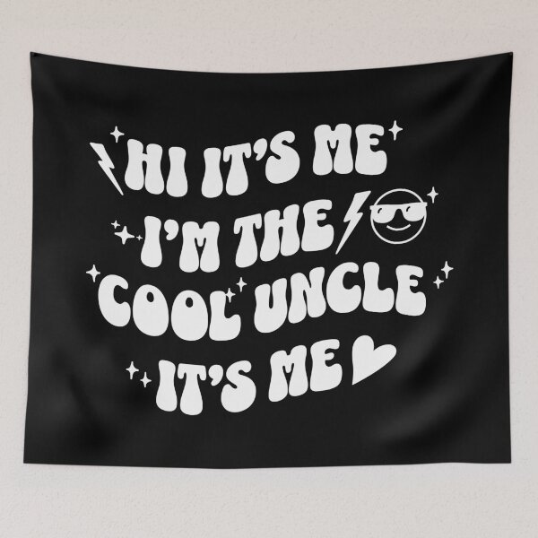 Item preview, Retro Vintage Pop Art Bubbly I'm Cool Uncle designed and sold by franzandsabina.