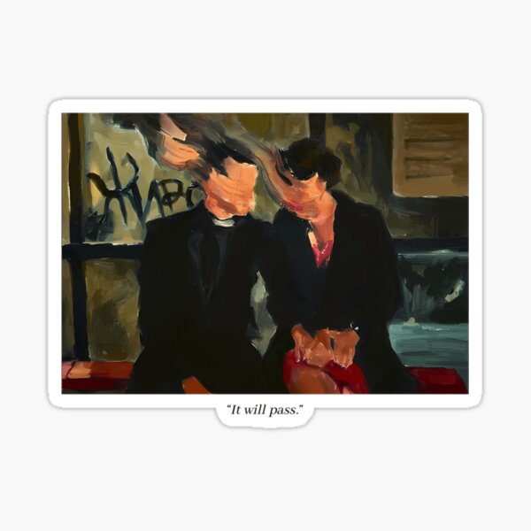 Vista previa del artículo con la obra «Fleabag pasará la cita», diseñado y vendido por Elisenoir.