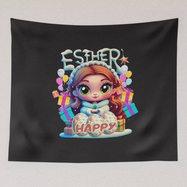 Item preview, Girls Happy Easter Eggs Toddlers T-Shirt designed and sold by Elouk.