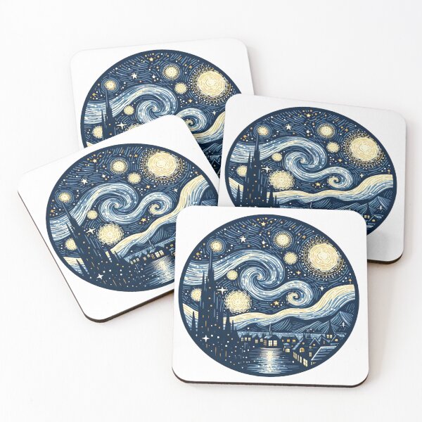 Item preview, Starry Night by Van Gogh   designed and sold by ElyKay.