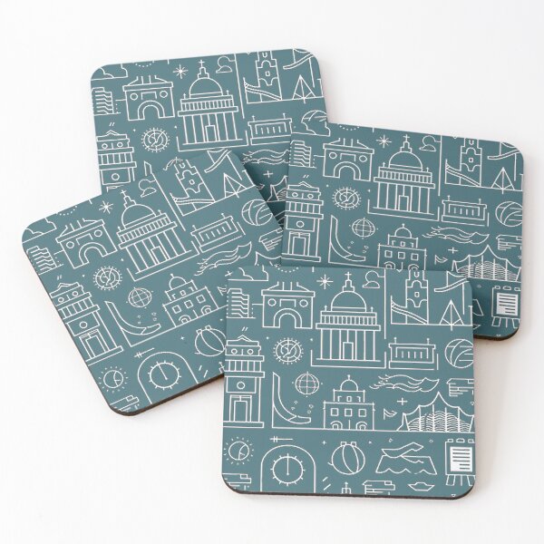 Item preview, TRAVEL AND TOURISM ICONS designed and sold by likbatonboot.