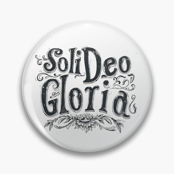 Item preview, Soli Deo Gloria - For the Glory of God Alone (The Five Solas)  designed and sold by Crow8ster.