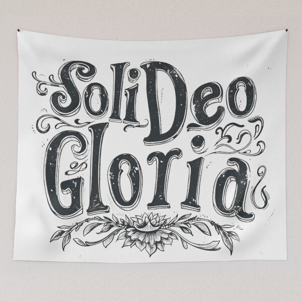 Item preview, Soli Deo Gloria - For the Glory of God Alone (The Five Solas)  designed and sold by Crow8ster.