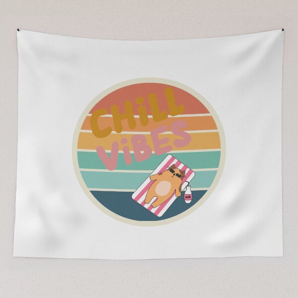 Item preview, Chill Vibes cat designed and sold by PatiMN.