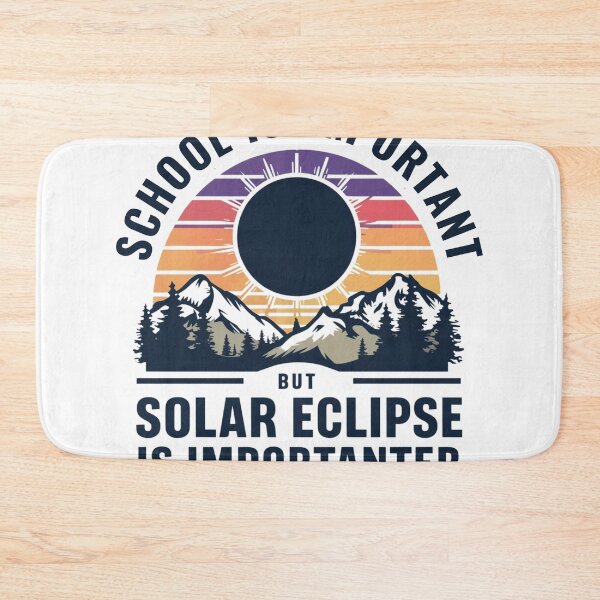 Item preview, School Is Important But Solar Eclipse Is Importanter, total Solar Eclipse Fun Moon Lover Education Shop funny T-Shirt designed and sold by YouSsefHN05.