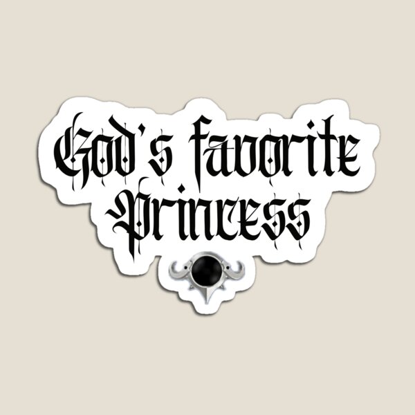 Item preview, god’s favorite princess designed and sold by Rose Art and Design.
