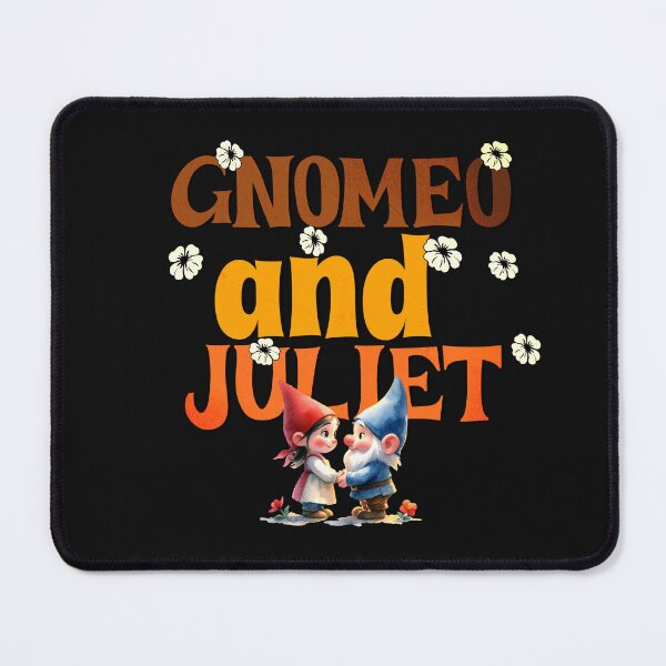 Item preview, Gnomeo and Juliet Holding Hands Cartoon Art designed and sold by IdeasDream.