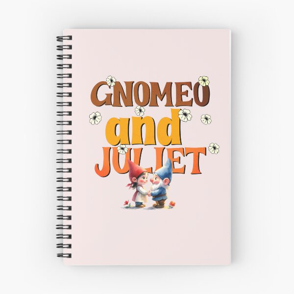 Item preview, Gnomeo and Juliet Holding Hands Cartoon Art designed and sold by IdeasDream.