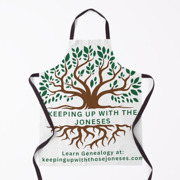 Item preview, Keeping Up With The Jones: Color Genealogy Image designed and sold by Genealogyteam.
