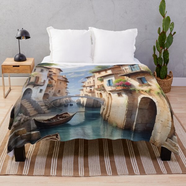 Item preview, Idyllic Waterfront Retreat: A Mediterranean Village designed and sold by Vitalka-uk.