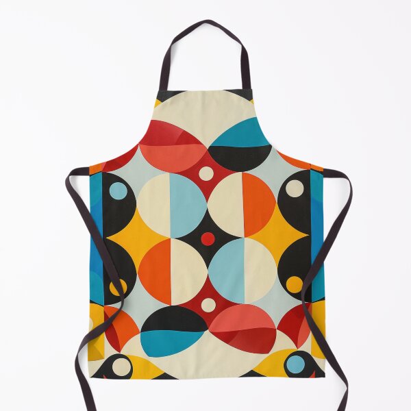 Item preview, Vibrant Geometric Splendor: Non-Symmetrical Pattern designed and sold by Ace Apparel Attire.