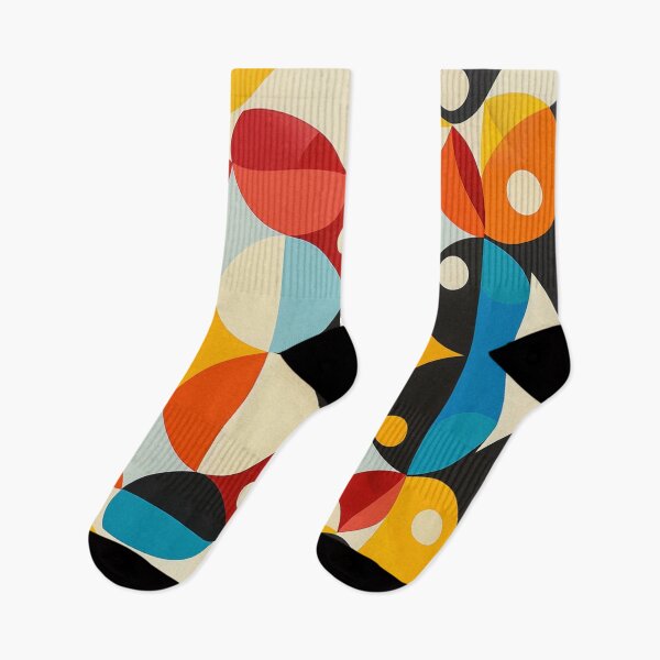 Item preview, Vibrant Geometric Splendor: Non-Symmetrical Pattern designed and sold by Ace Apparel  Attire.