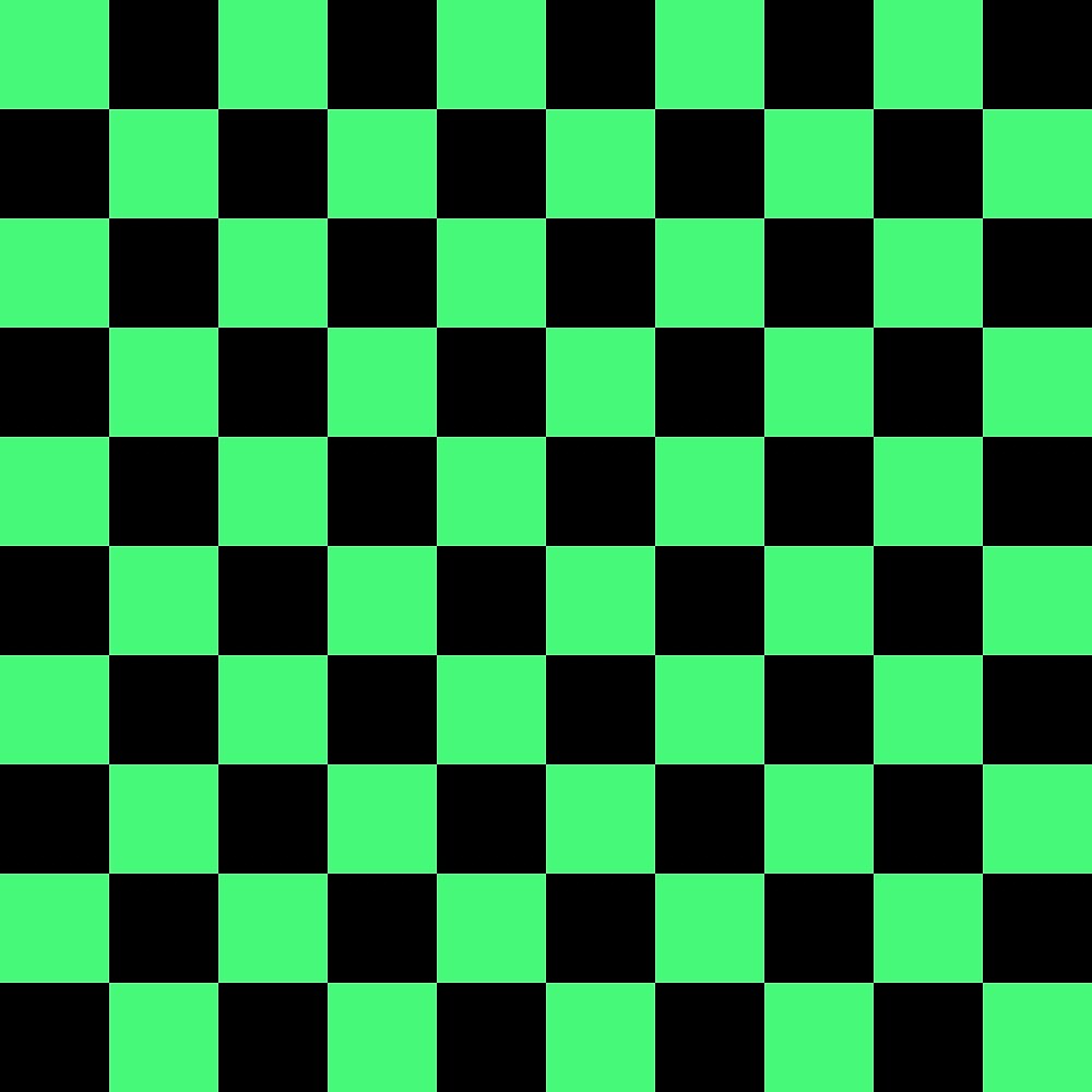 Black and Green Checkerboard Pattern" by Lainey1978 | Redbubble